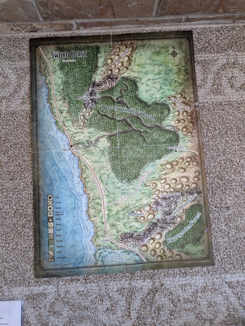 Dungeons Dragons 5e Book Lot Players Handbook Essentials Kit Map Young Guide